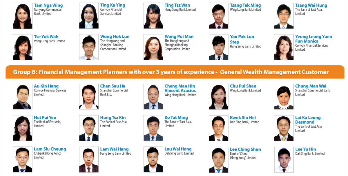7th HKIB Outstanding Financial Management Planner Awards - Announcement of Round 1 Winners