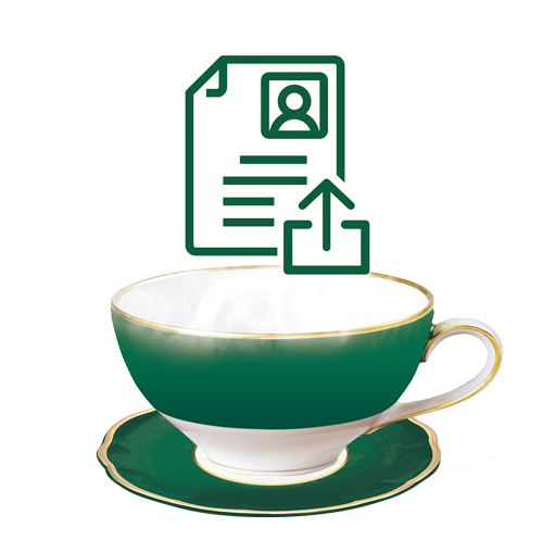 Mission Submit CV for On-site Job Application Icon